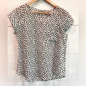 Banana Republic polkadot top size Small